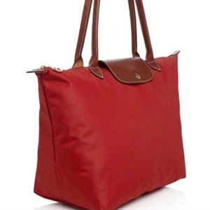 Longchamp Large Le Pliage Shoulder Tote